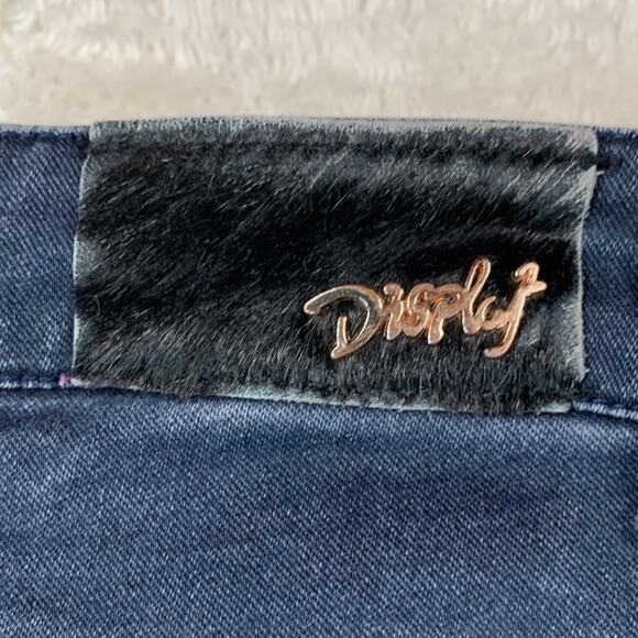 Caikezi Jeans Code embellished pocket straight leg mid rise jeans, 26 - Picture 6 of 15